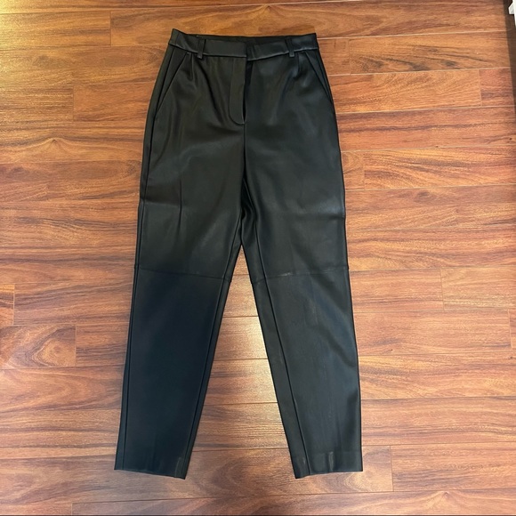 RW & Co Faux Leather Dress Pants - Picture 1 of 3